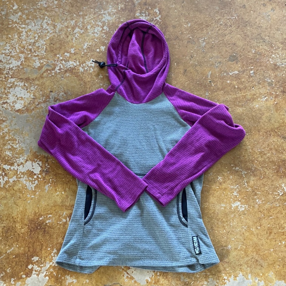 Melanzana two tone hoodie. I purchased used.